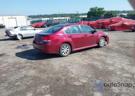 2012 Subaru Legacy 2.5I from USA, damaged, VIN 4S3BMBA64C3036689